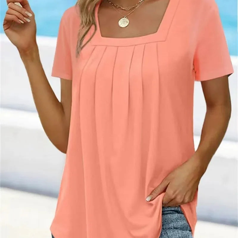 AUREA™ - Summer Pleated Top