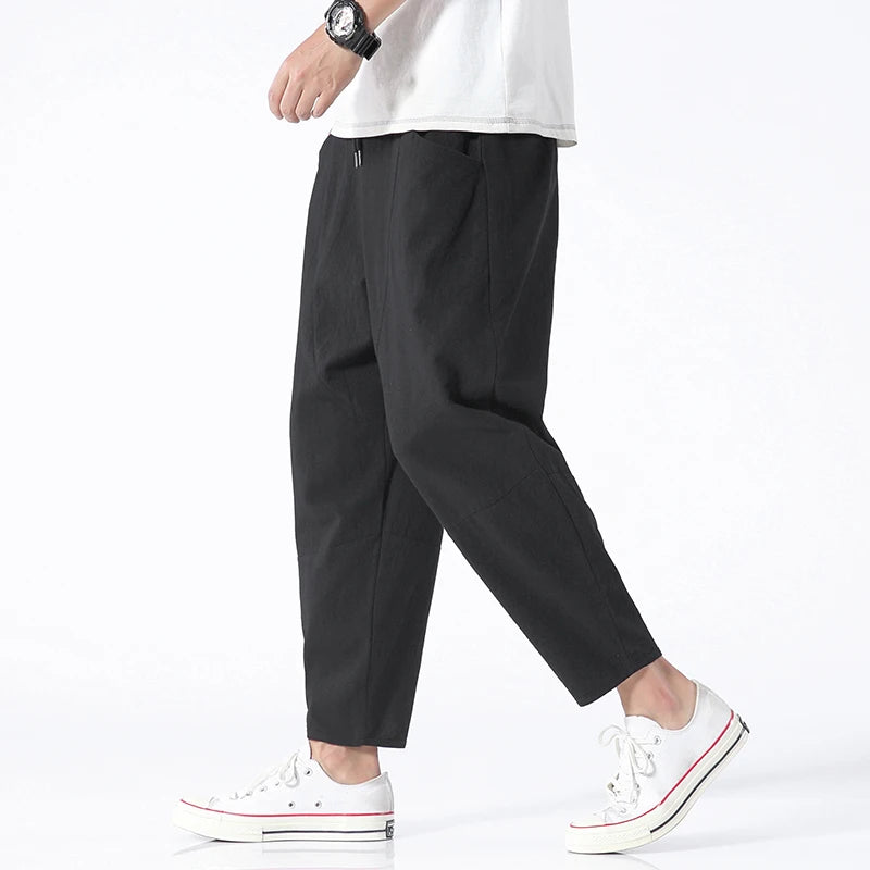 SATORI CROPPED LINEN