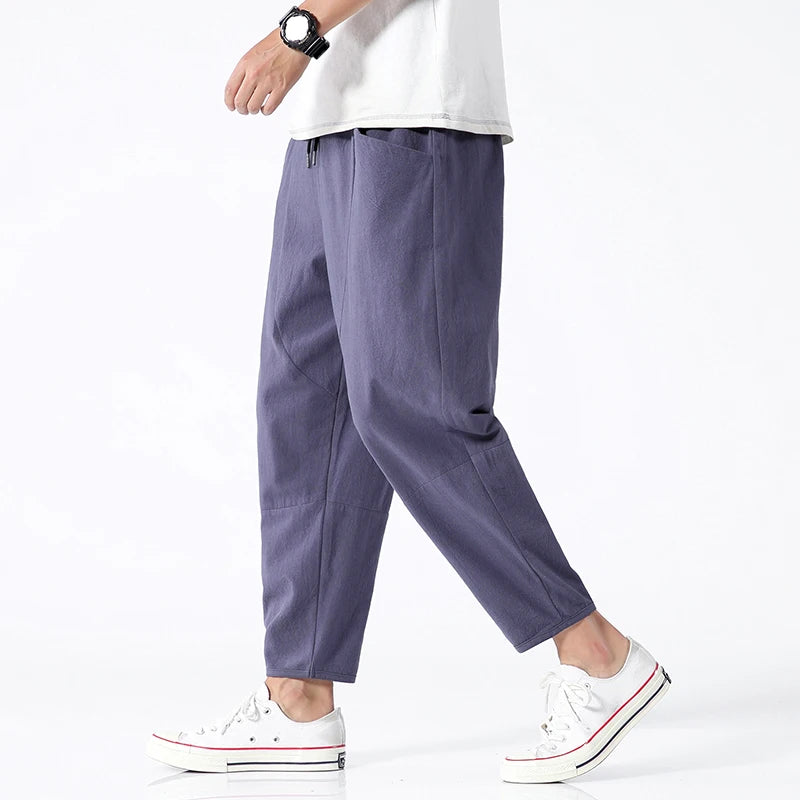 SATORI CROPPED LINEN