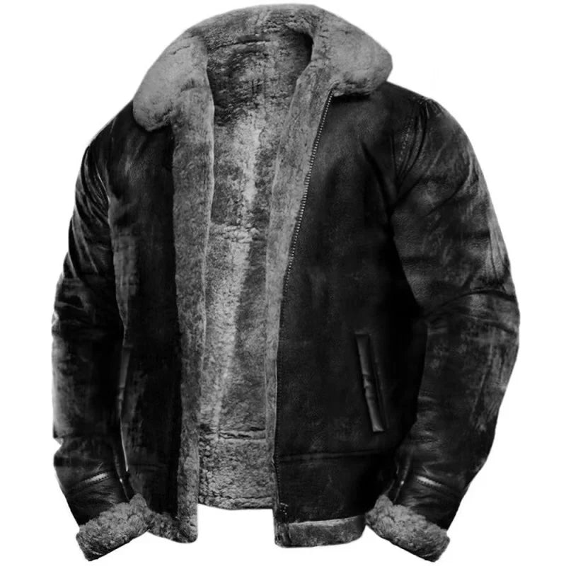 Aspen | Leather Fur Jacket