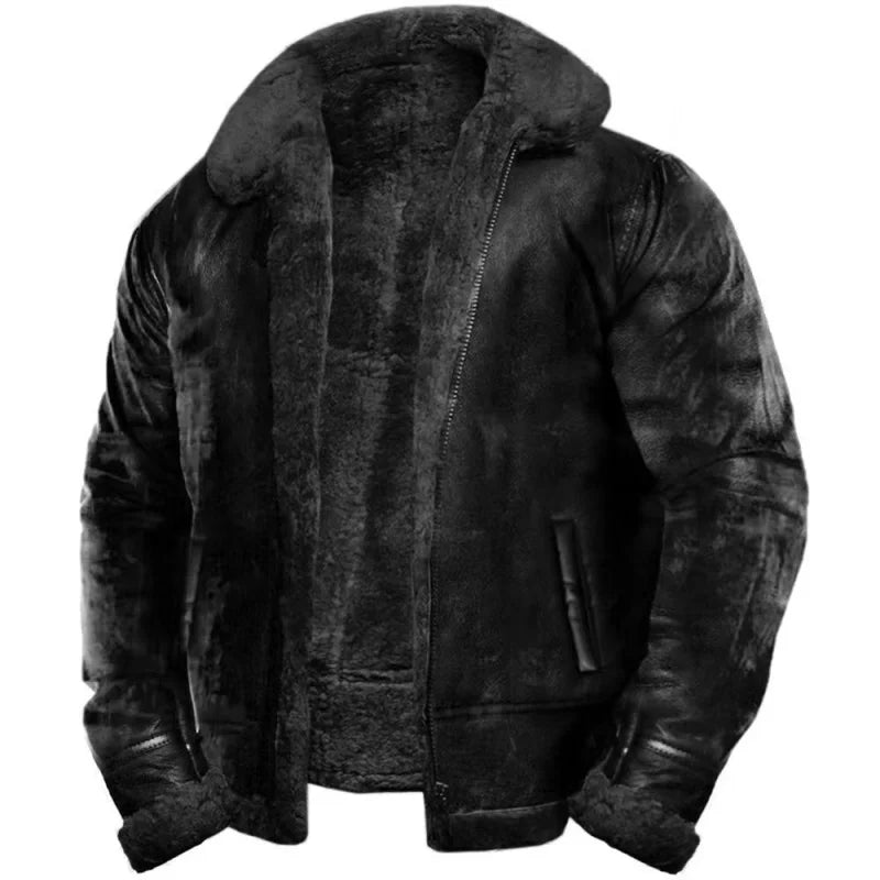 Aspen | Leather Fur Jacket