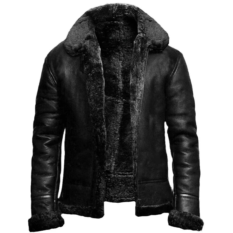 Aspen | Leather Fur Jacket