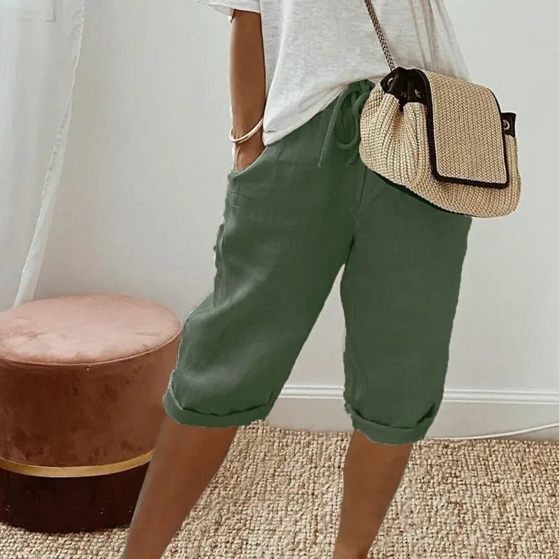 ELYSE™ - Relaxed Linen Shorts