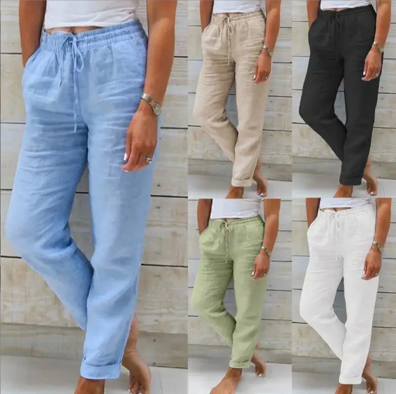 Freya™ | Relaxed Linen Trousers