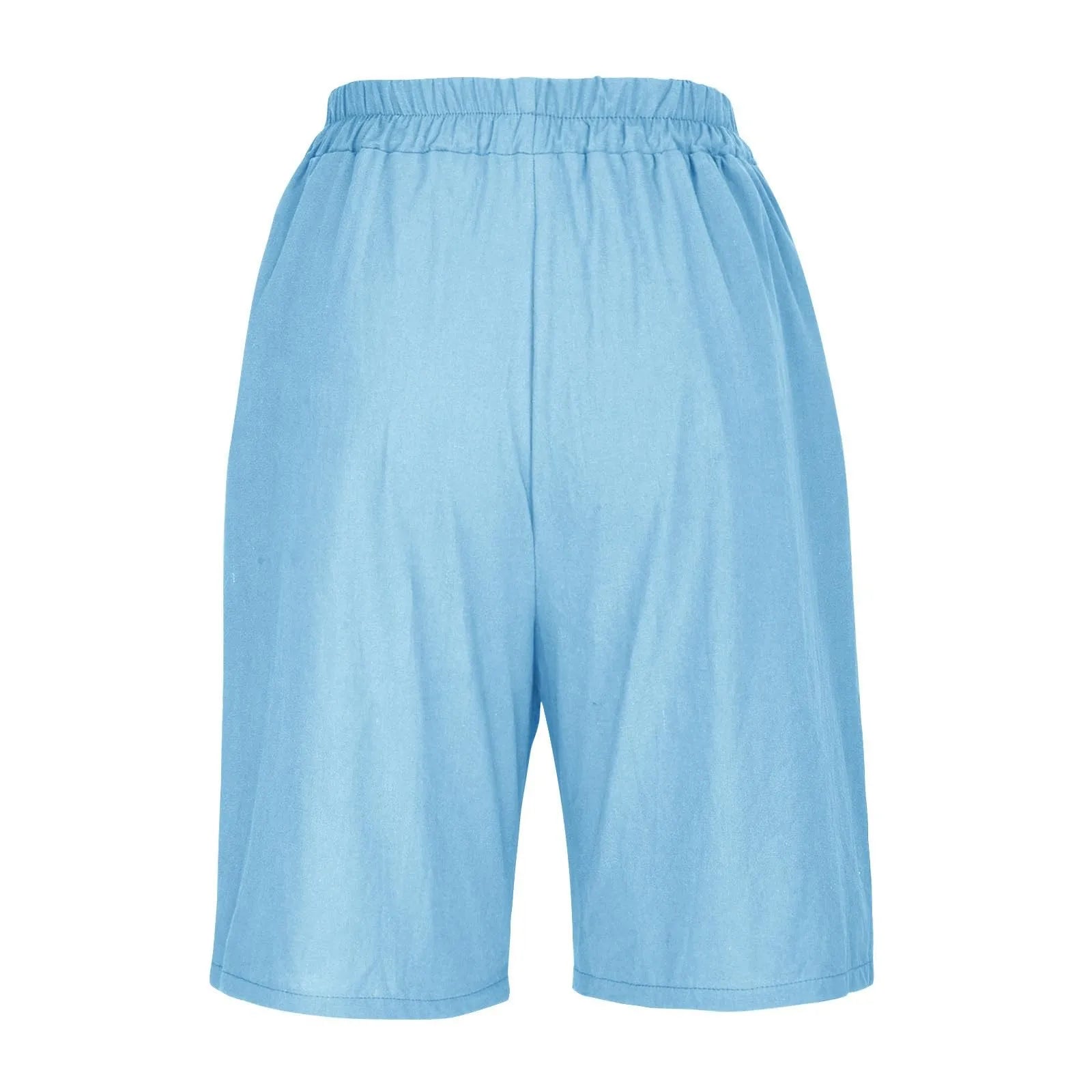 CARLA™ - High-Waist Summer Linen Shorts