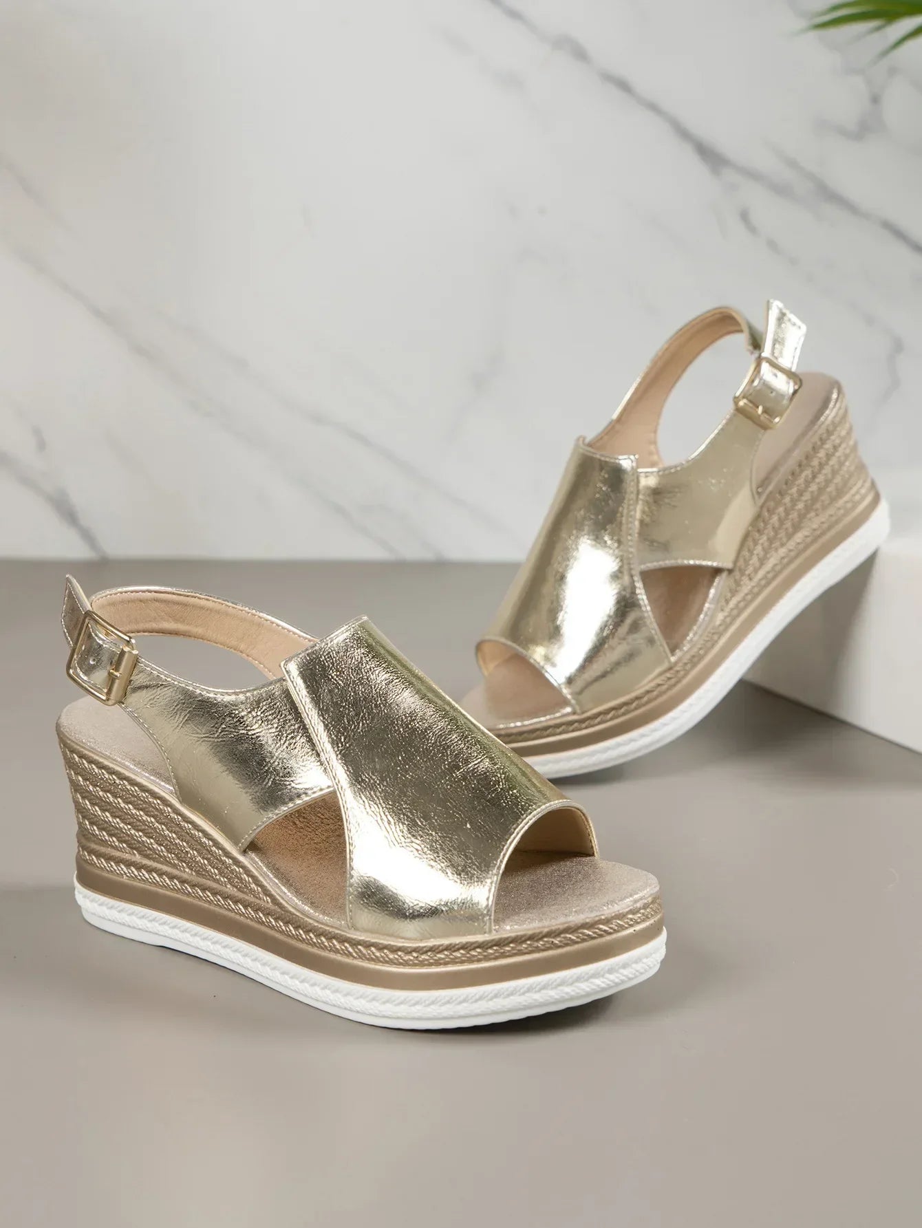 Leona™️ | Orthopedic Wedge Sandal