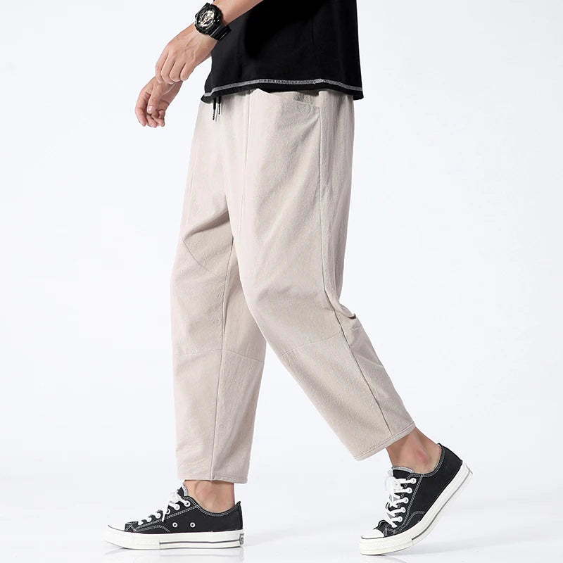 SATORI CROPPED LINEN