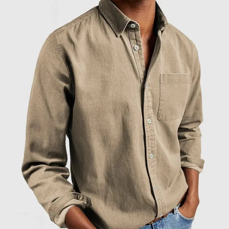 WALTER™ | PREMIUM COTTON BUTTON UP SHIRT