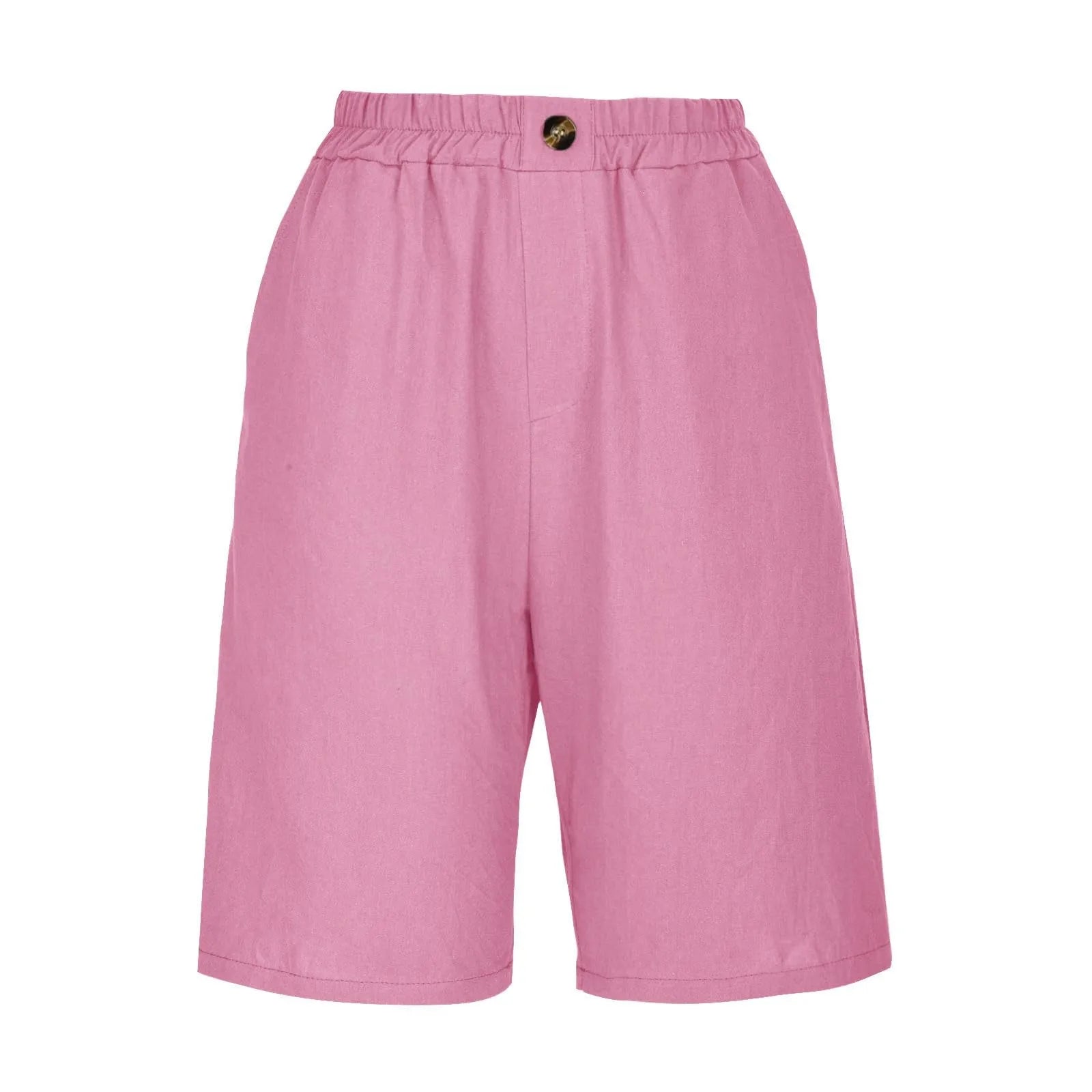 CARLA™ - High-Waist Summer Linen Shorts