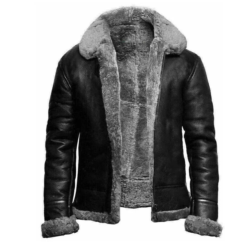 Aspen | Leather Fur Jacket