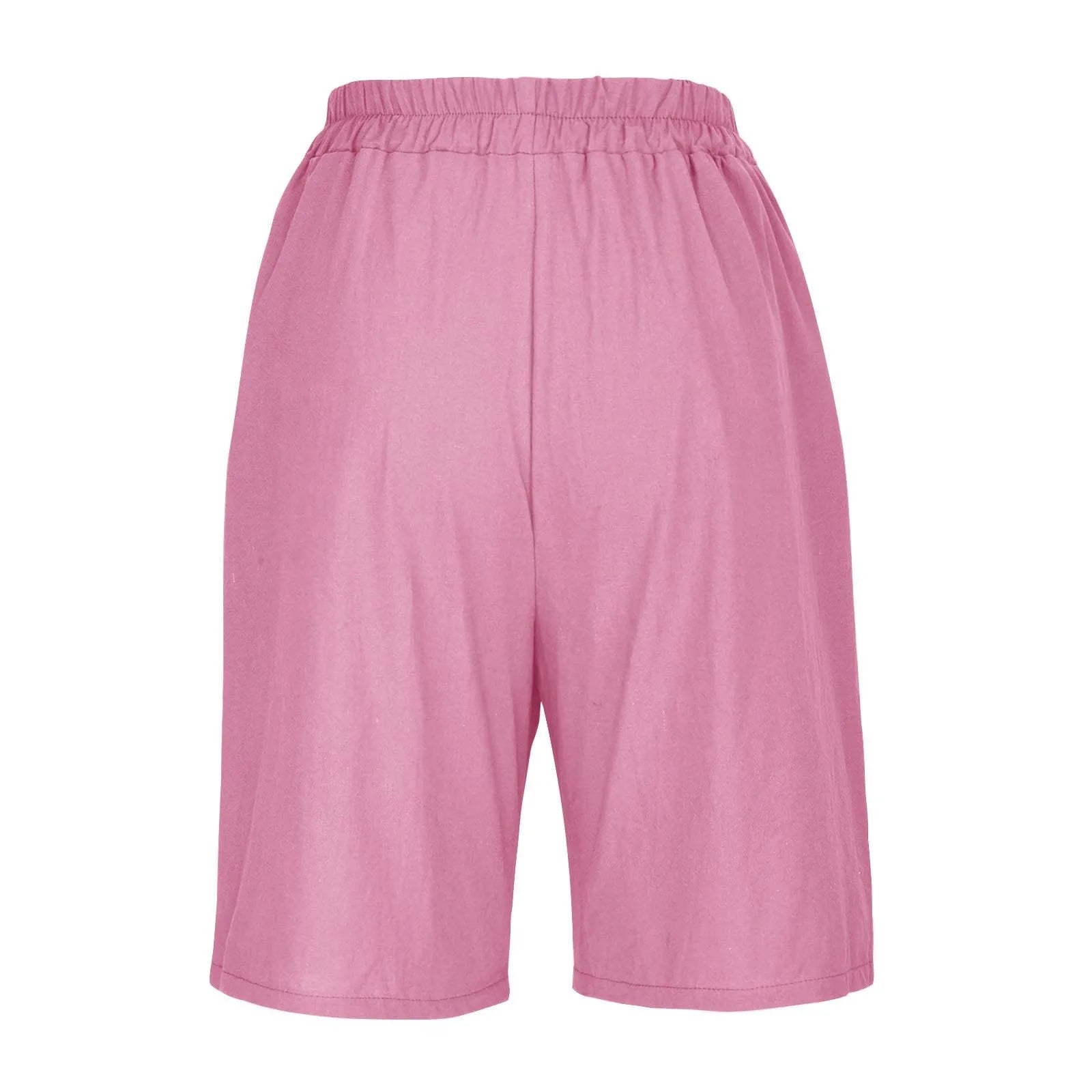 CARLA™ - High-Waist Summer Linen Shorts