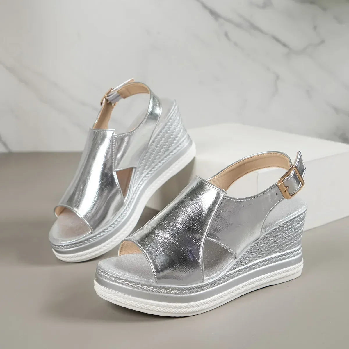 Leona™️ | Orthopedic Wedge Sandal